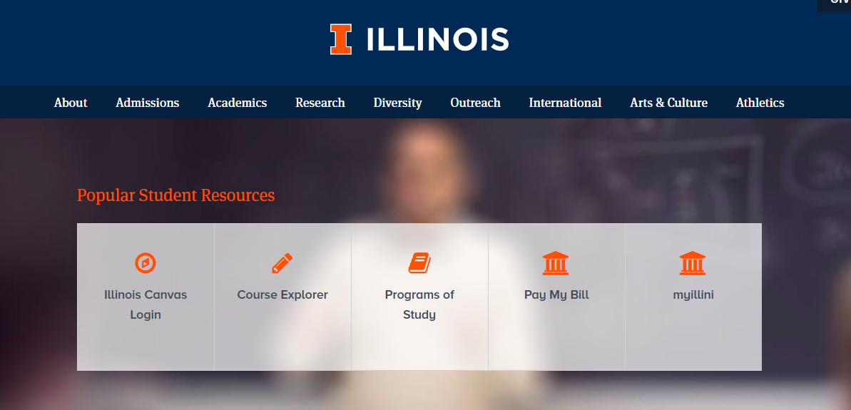 UIUC Self Service Student Login Guide